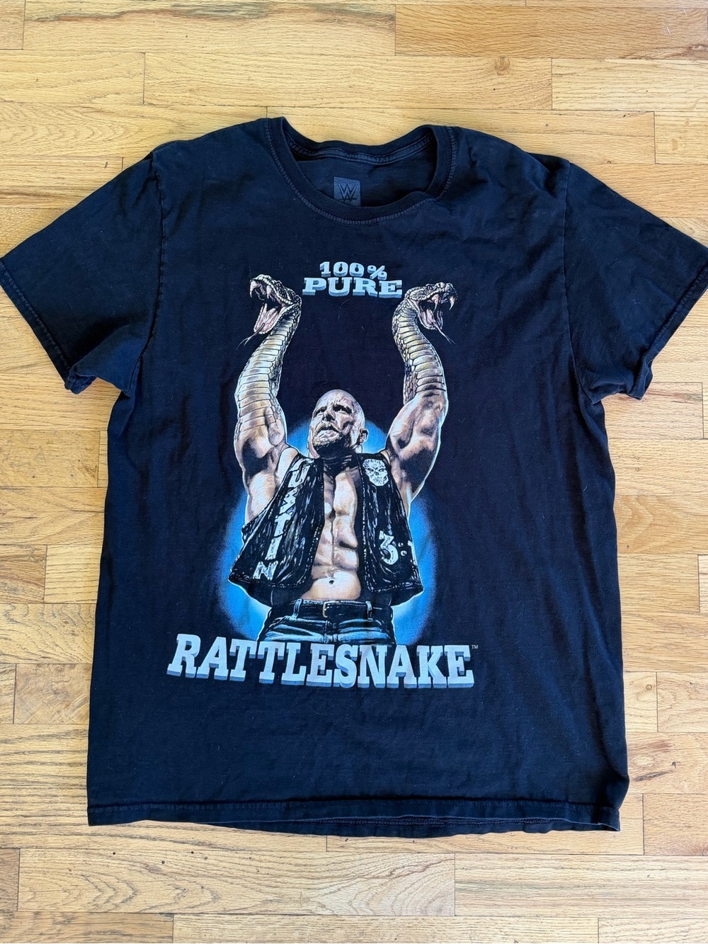 WWE Stone Cold Steve Austin Rattlesnake Shirt Men’s Large Fits Medium